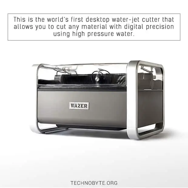 amazing af wazer desktop water jet cutter