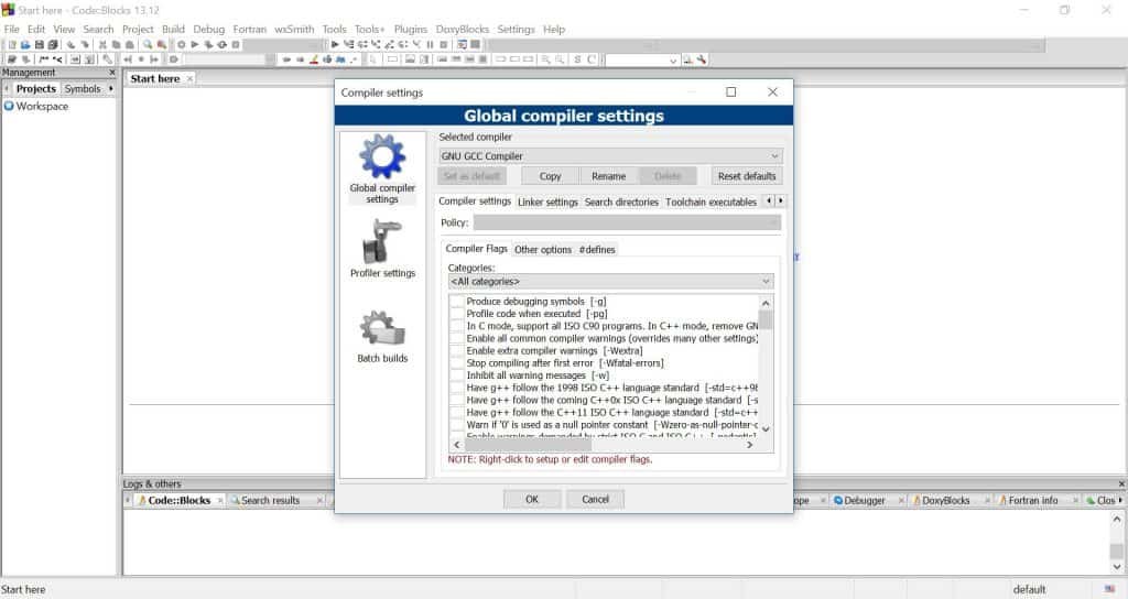 Install CodeBlocks, GCC compiler & run your first C program - Windows 10