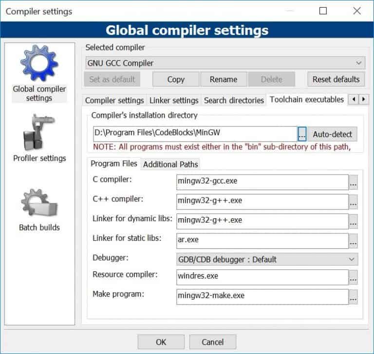 Install CodeBlocks, GCC compiler & run your first C program - Windows 10
