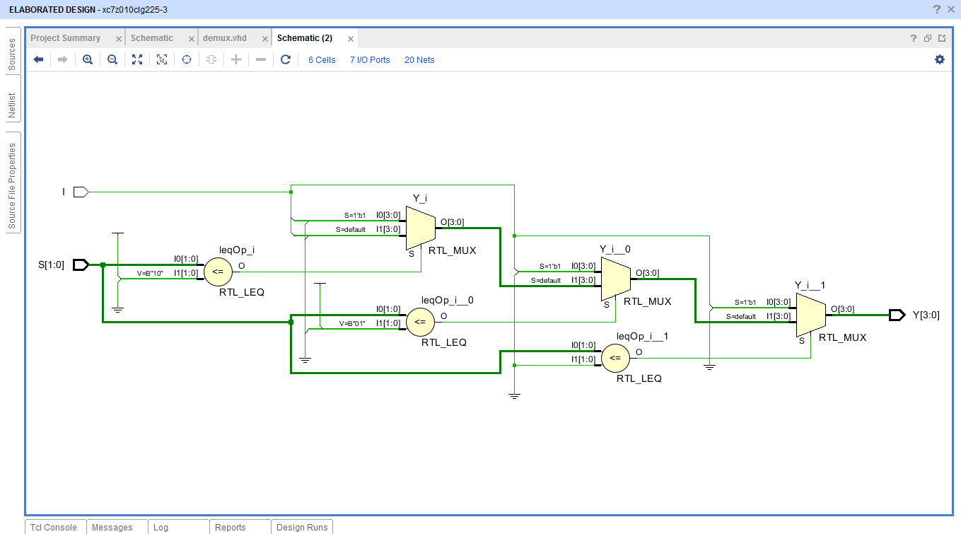 VHDL code for demultiplexer using behavioral method - full code ...