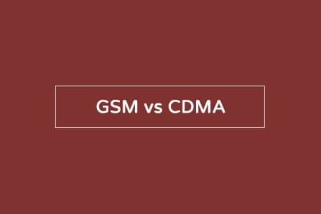 difference between gsm and cdma