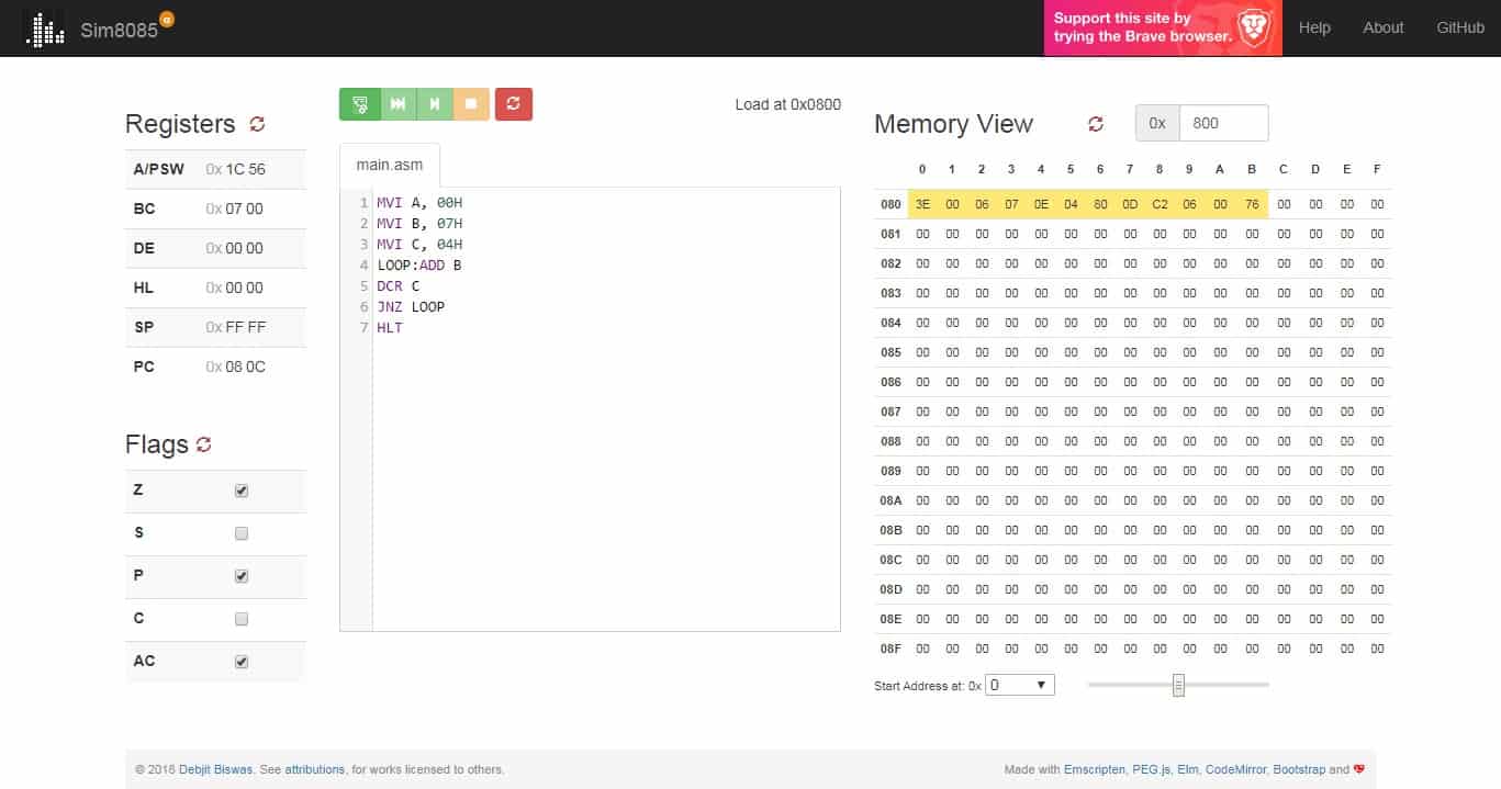 Arithmetic Instructions In 8085 - With Example Codes