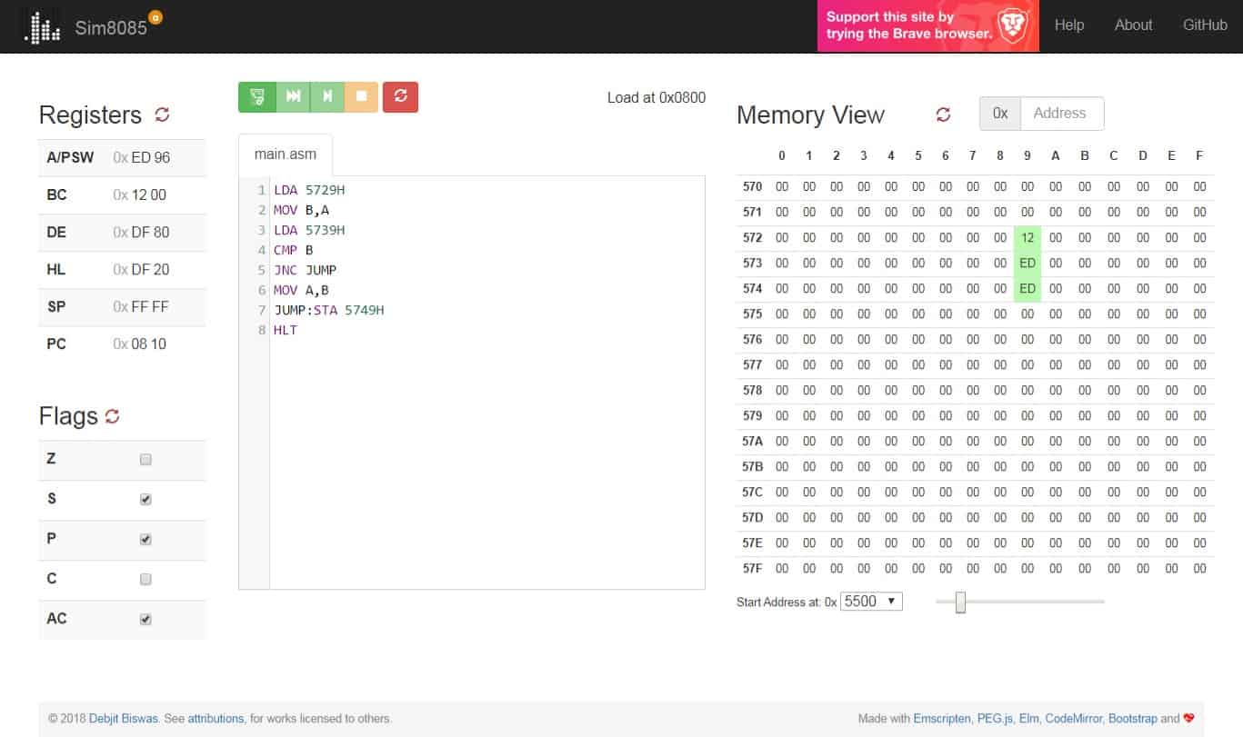 Logical Instructions In 8085 - With Example Codes