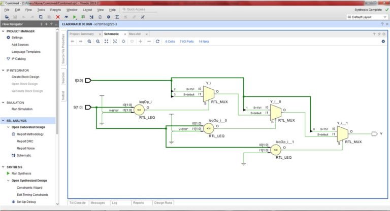 VHDL code for multiplexer using behavioral method - full code and ...