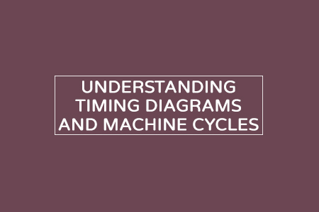 Timing diagrams and Machine cycles – Learn with 8085 instructions